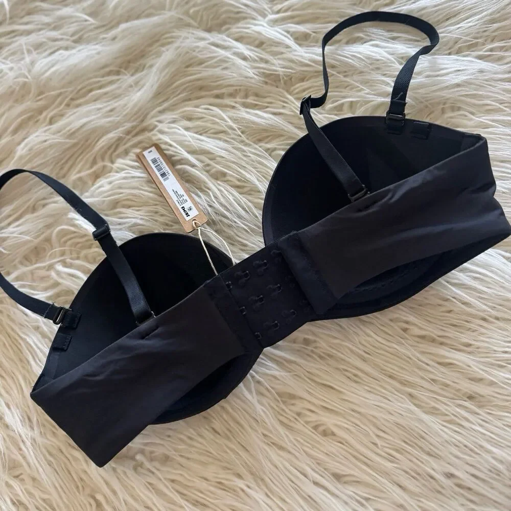 Skims Ultimate PushUp Strapless Bra Onyx Size 34C - Picture 4 of 6